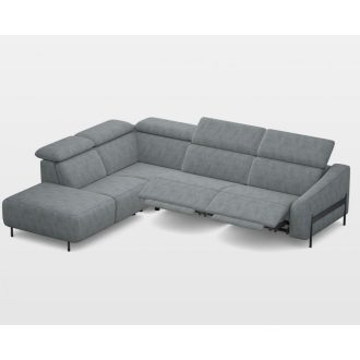   Luna sarokgarnitúra 244 cm X 300 cm - 2 elektromos relax funkcióval - bal