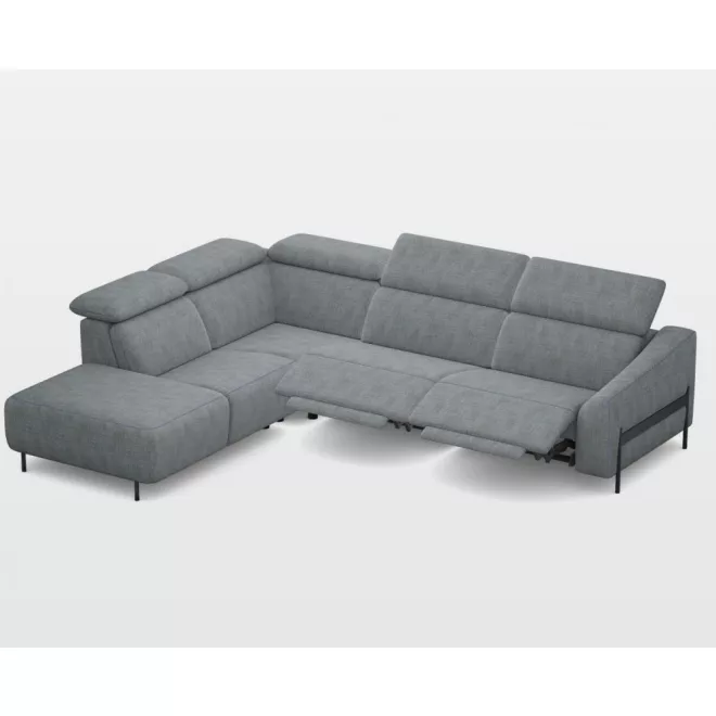 Luna sarokgarnitúra 244 cm X 300 cm - 2 elektromos relax funkcióval - bal