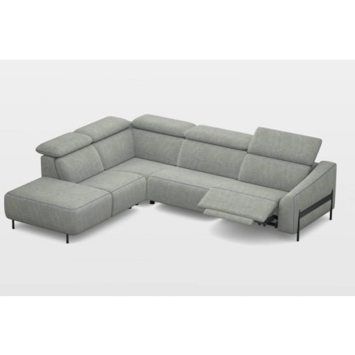 Luna sarokgarnitúra 244 cm X 300 cm - 2 elektromos relax funkcióval - bal
