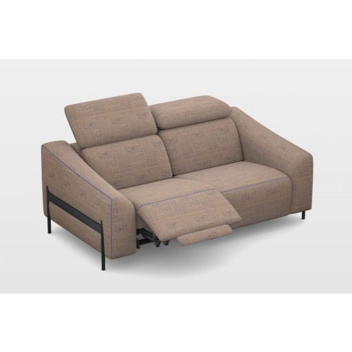 Luna 2 személyes kanapé 2 karral - Elektromos Relax funkció bal oldalon