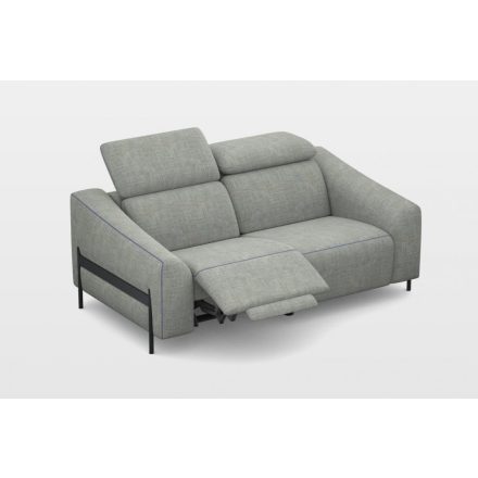 Luna 2 személyes kanapé 2 karral - Elektromos Relax funkció jobb oldalon - AquaClean huzattal