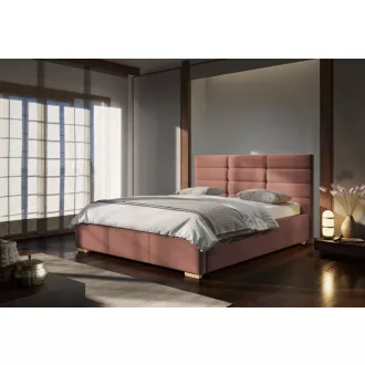   Mars kárpitozott ágy - 106 cm magas fejvéggel - 80 X 200 fekvőfelület