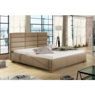   Mars kárpitozott ágy - 106 cm magas fejvéggel - 80 X 200 fekvőfelület