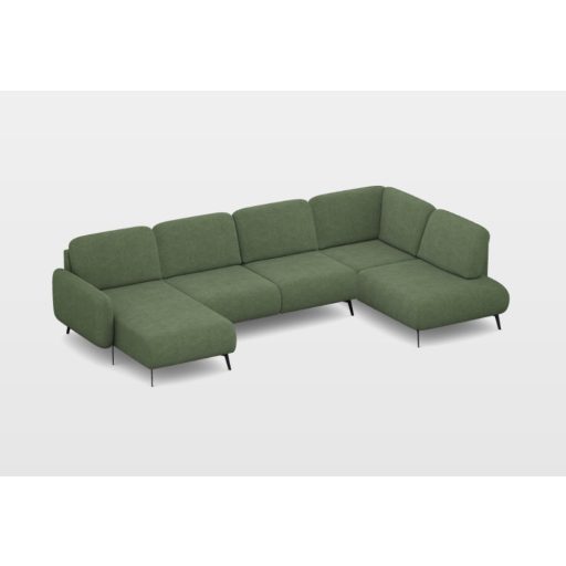 Maxo U-alakú sarokgarnitúra 157 cm X 345 cm X 190 cm - jobbos