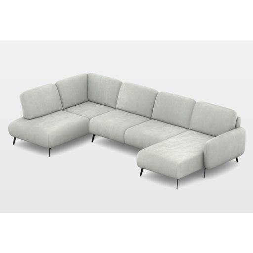 Maxo U-alakú sarokgarnitúra 190 cm X 345 X 157 cm - balos
