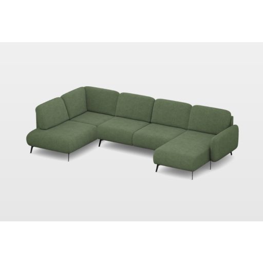 Maxo U-alakú sarokgarnitúra 190 cm X 345 X 157 cm - balos