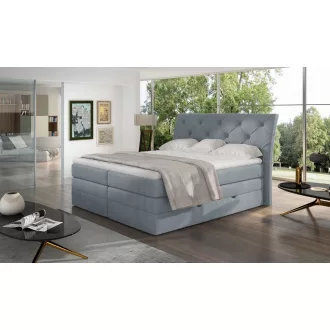 Mibel boxspring ágy 160 X 200 - hideghab topper
