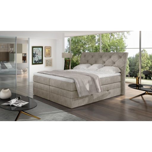 Mibel boxspring ágy 140 X 200 - hideghab topper
