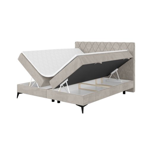 Milli kontinentális ágy ágyneműtartóval 120 X 200