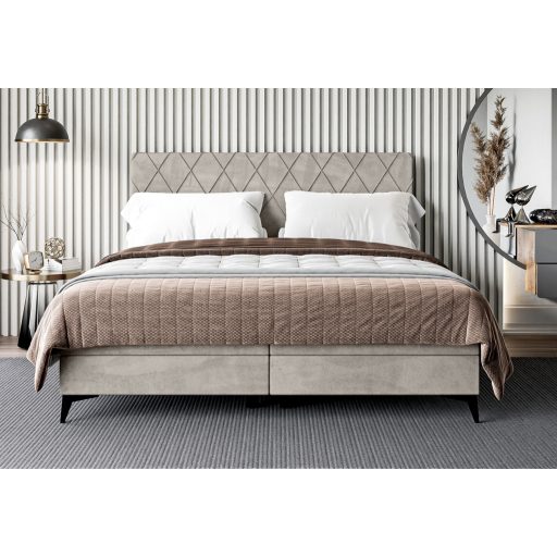 Milli kontinentális ágy ágyneműtartóval 120 X 200