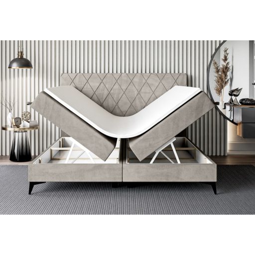 Milli kontinentális ágy ágyneműtartóval 120 X 200