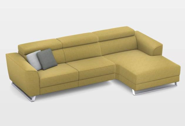 Milton dupla elektromos relax sarokgarnitúra 297 cm X 170 cm - jobbos – 3. kép