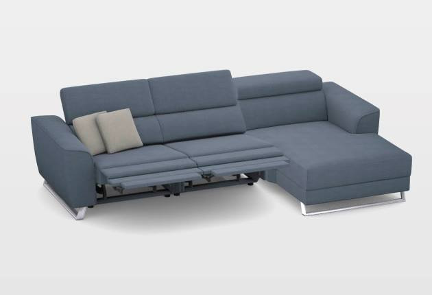 Milton dupla elektromos relax sarokgarnitúra 297 cm X 170 cm - jobbos – 5. kép