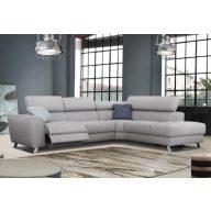   Milton dupla elektromos relax sarokgarnitúra 302 cm X 238 cm - jobbos