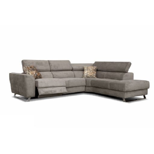 Milton dupla elektromos relax sarokgarnitúra 302 cm X 238 cm - jobbos
