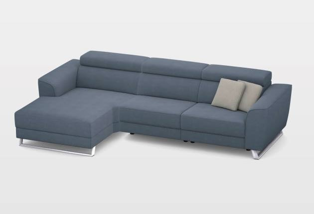 Milton dupla elektromos relax sarokgarnitúra 170 cm X 297 cm - balos – 6. kép