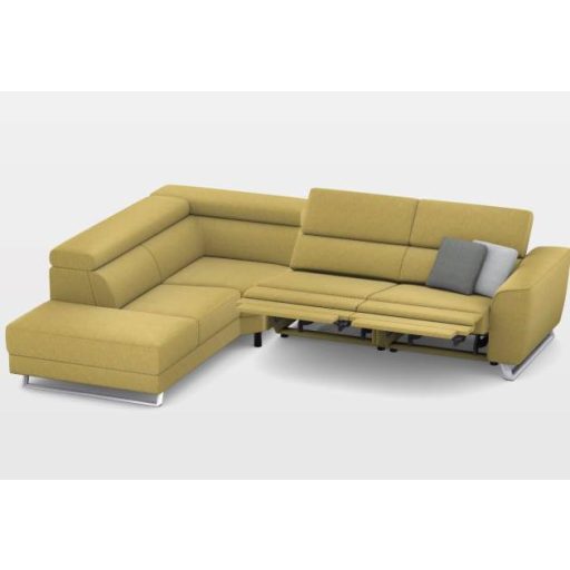 Milton dupla elektromos relax sarokgarnitúra 238 cm X 302 cm - balos