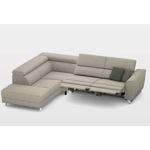Milton dupla elektromos relax sarokgarnitúra 238 cm X 302 cm - balos