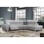 Milton elektromos relax sarokgarnitúra 302 cm X 238 cm - jobbos (relax  karfa mellett)