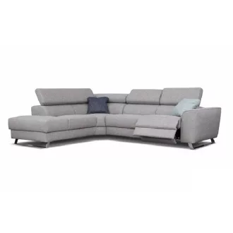   Milton elektromos relax sarokgarnitúra 238 cm X 302 cm - balos (relax  karfa mellett)