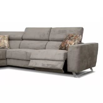   Milton elektromos relax sarokgarnitúra 238 cm X 302 cm - balos (relax  karfa mellett)