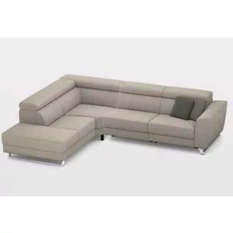   Milton elektromos relax sarokgarnitúra 238 cm X 302 cm - balos (relax  karfa mellett)