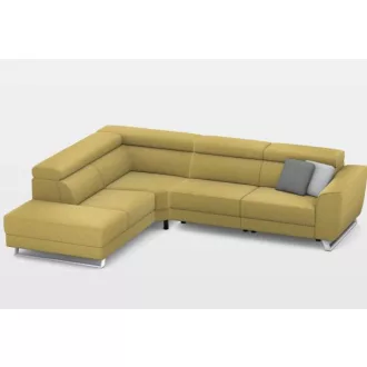   Milton elektromos relax sarokgarnitúra 238 cm X 302 cm - balos (relax  karfa mellett)