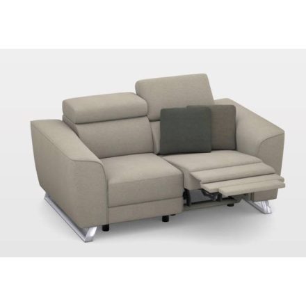 Milton 2 személyes kanapé 2 karral - Elektromos Relax funkció jobb oldalon