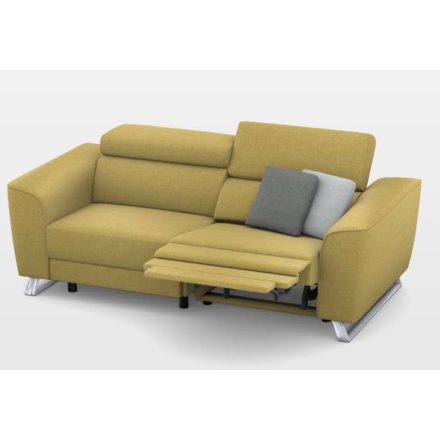 Milton 3 személyes kanapé 2 karral - Elektromos Relax funkció jobb oldalon