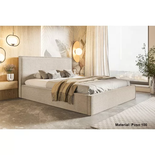 Minimál ágykeret (keskeny) 90 X 200 fekvőfelület, ágyráccsal és ágyneműtartóval
