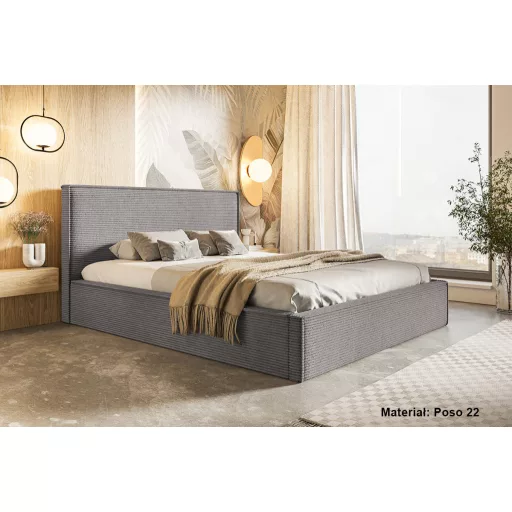 Minimál ágykeret (keskeny) 90 X 200 fekvőfelület, ágyráccsal és ágyneműtartóval