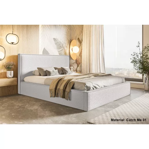 Minimál ágykeret (keskeny) 90 X 200 fekvőfelület, ágyráccsal és ágyneműtartóval