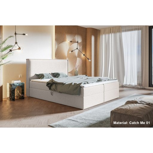 Minimál ágy ágyneműtartóval 120 X 200