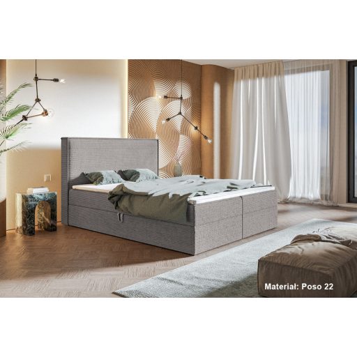 Minimál ágy ágyneműtartóval 120 X 200