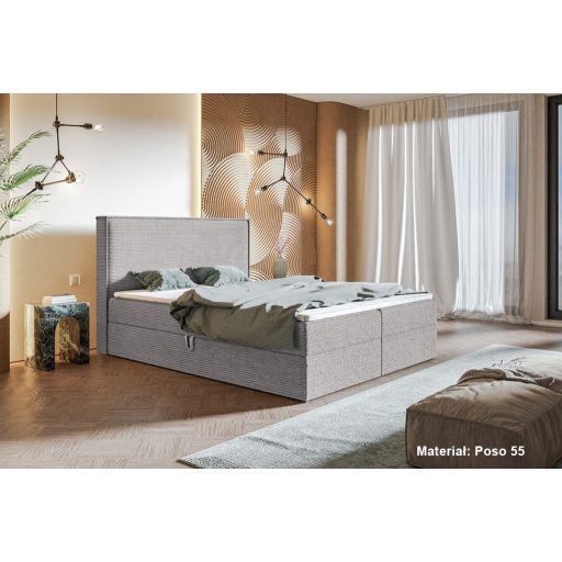 Minimál ágy ágyneműtartóval 120 X 200