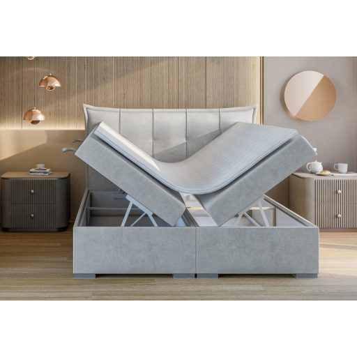 Miral kontinentális ágy ágyneműtartóval 120 X 200