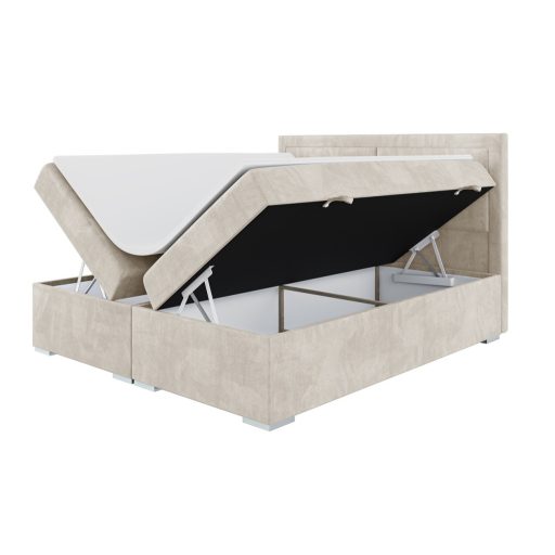 Miridi kontinentális ágy ágyneműtartóval 120 X 200