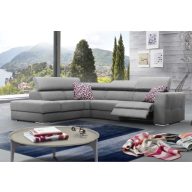   Mistral 2 elektromos relax sarokgarnitúra - 293 cm X 235 cm - balos