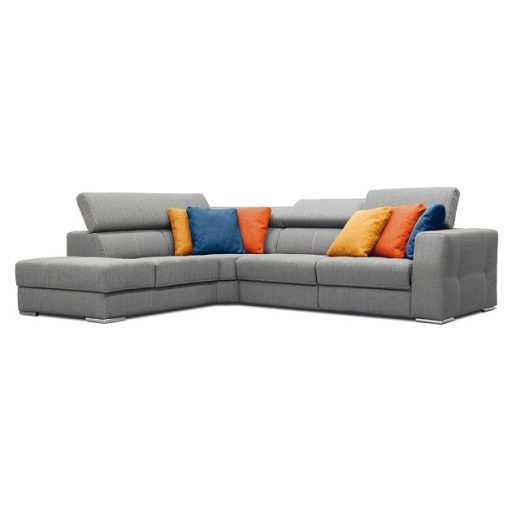Mistral 2 elektromos relax sarokgarnitúra - 293 cm X 235 cm - balos