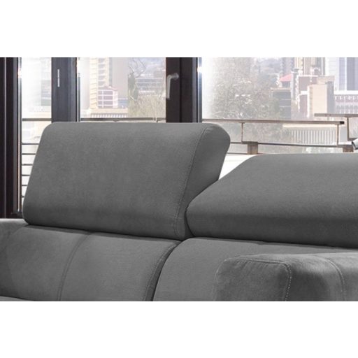 Mistral 2 elektromos relax sarokgarnitúra - 293 cm X 235 cm - balos