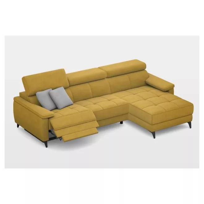 Mona sarok ülőgarnitúra 271 cm X 170 cm - jobbos - karfa mellett elektromos relax funkció