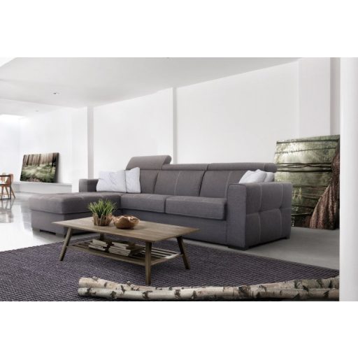 Napoli ágyazható sarokgarnitúra 190 cm X 288 cm - nyitható tárolóval - balos