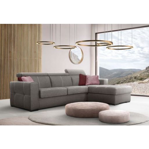 Napoli ágyazható sarokgarnitúra 308 cm X 190 cm - nyitható tárolóval - jobbos