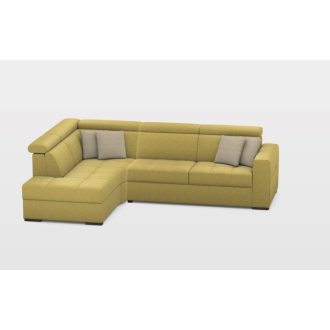   Napoli ágyazható sarokgarnitúra 211 cm X 316 cm - nyitható tárolóval - balos