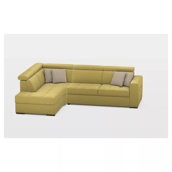 Napoli ágyazható sarokgarnitúra 211 cm X 316 cm - nyitható tárolóval - balos
