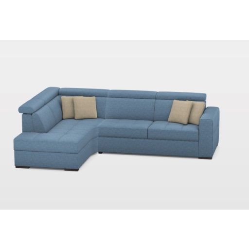 Napoli ágyazható sarokgarnitúra 211 cm X 316 cm - nyitható tárolóval - balos