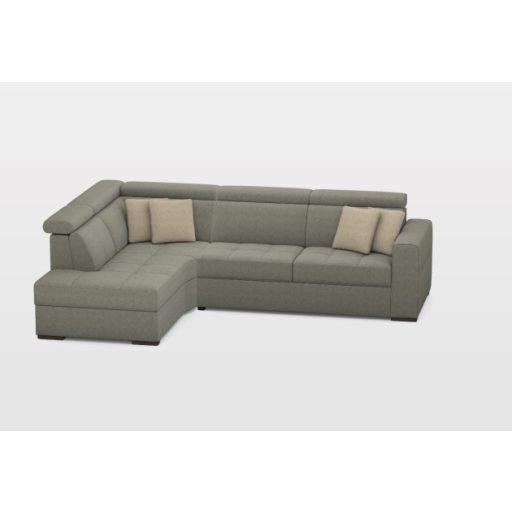 Napoli ágyazható sarokgarnitúra 211 cm X 316 cm - nyitható tárolóval - balos