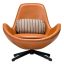 Nord design fotel - fekete alap
