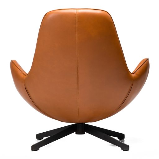 Nord design fotel - fekete alap