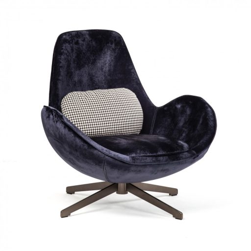Nord  design fotel - bársony alap